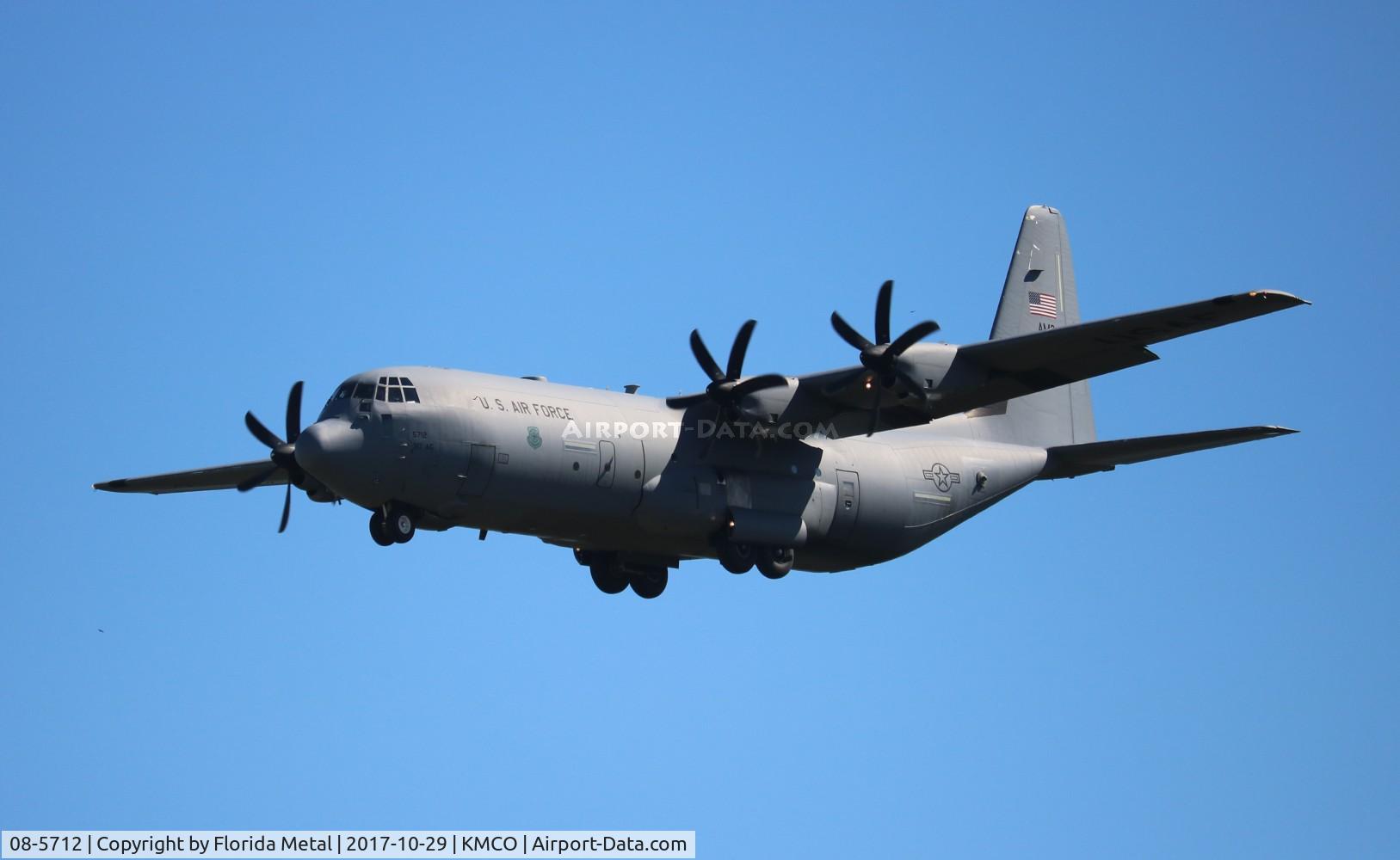 08-5712, 2008 Lockheed Martin C-130J-30 Super Hercules C/N 382-5712, C-130J-30
