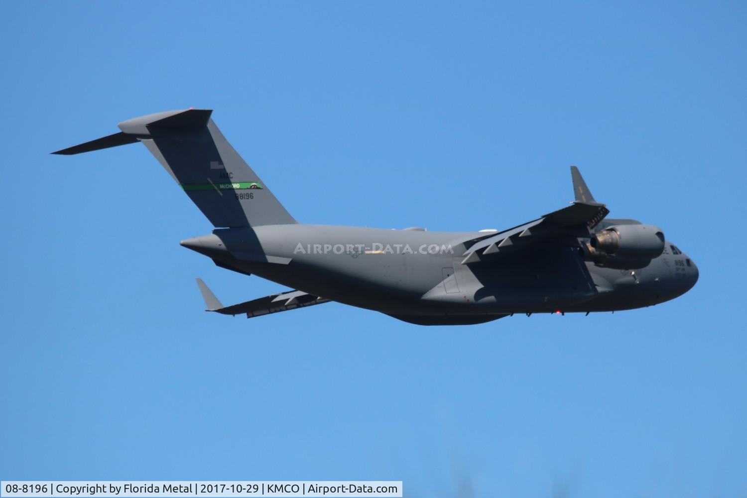 08-8196, 2010 Boeing C-17A Globemaster III C/N P-196, C-17A
