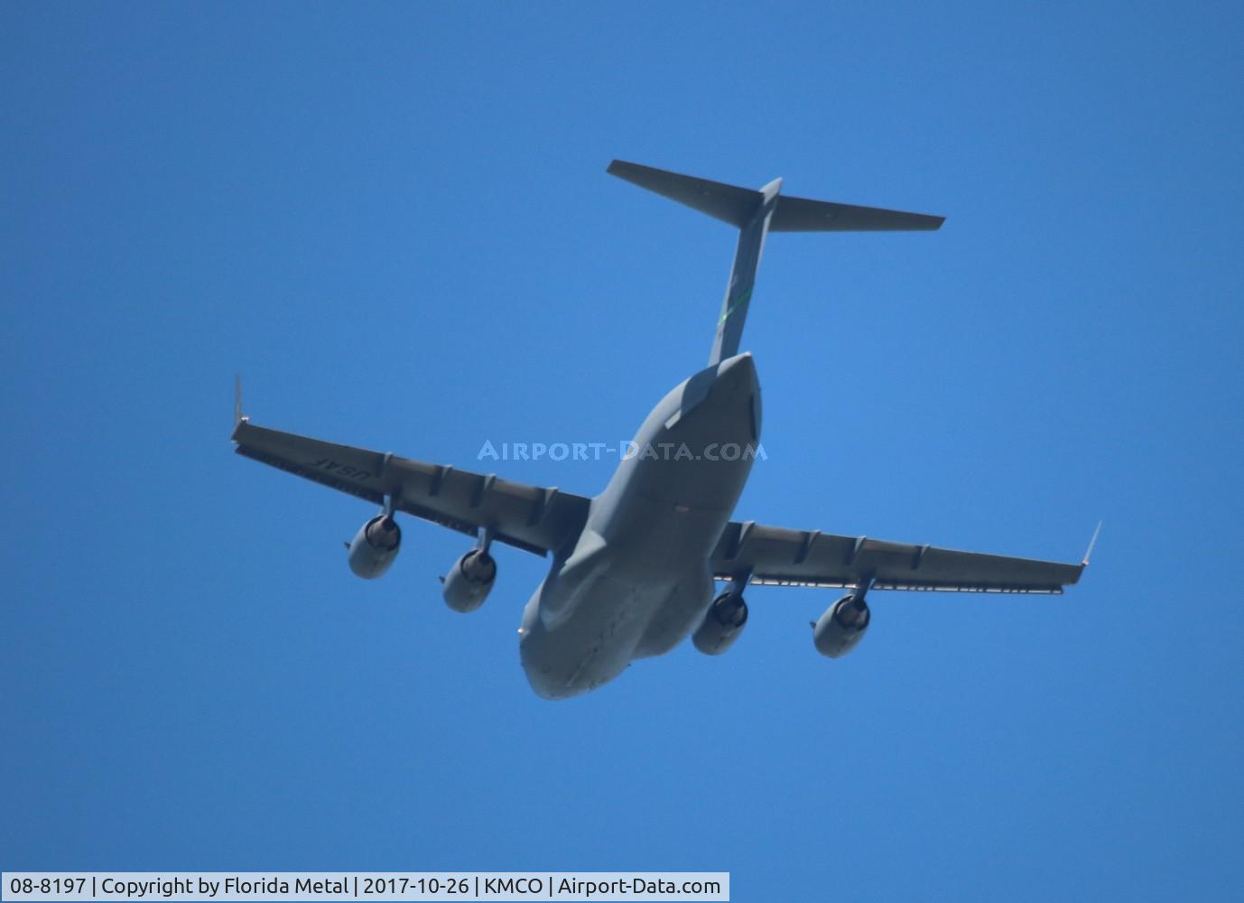 08-8197, 2008 Boeing C-17A Globemaster III C/N 50220/F219/P197, C-17A