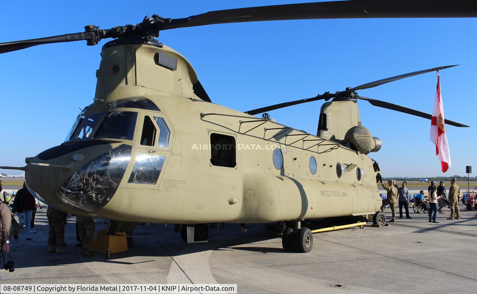 08-08749, 2008 Boeing CH-47F Chinook C/N M8749, CH-47