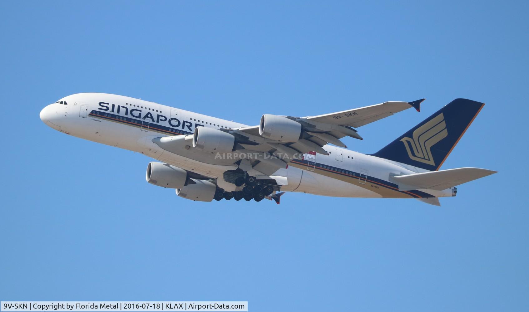 9V-SKN, 2011 Airbus A380-841 C/N 071, Singapore