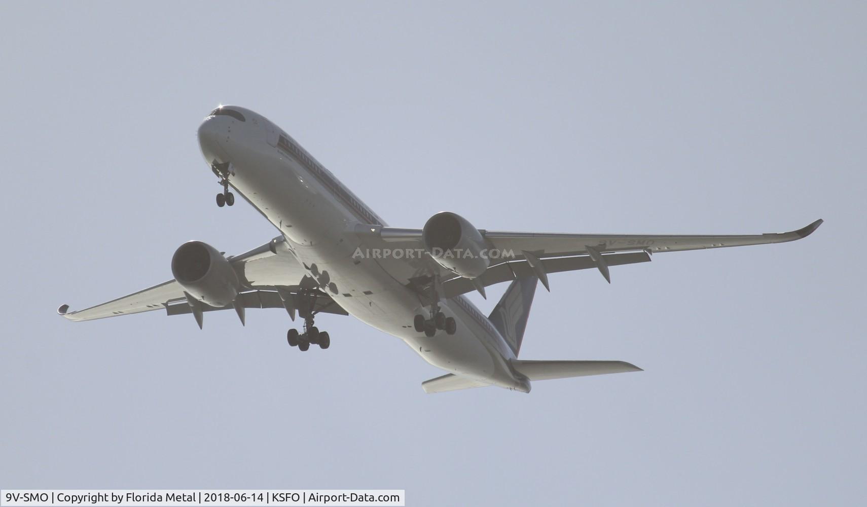 9V-SMO, 2017 Airbus A350-941 C/N 116, Singapore