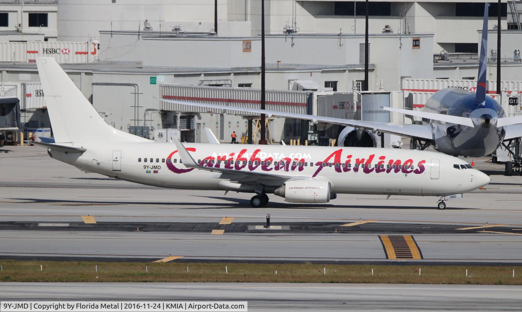 9Y-JMD, 2007 Boeing 737-8Q8 C/N 30720, Caribbean
