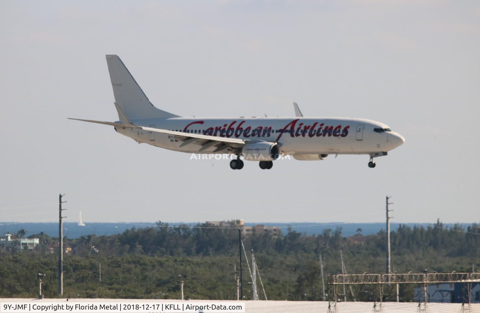 9Y-JMF, 2007 Boeing 737-8Q8 C/N 30730, Caribbean