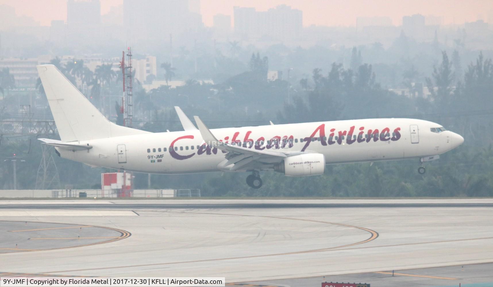 9Y-JMF, 2007 Boeing 737-8Q8 C/N 30730, Caribbean