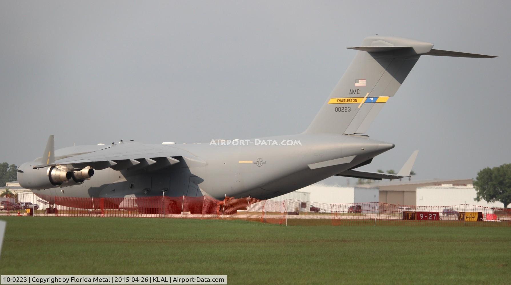 10-0223, 2013 Boeing C-17A Globemaster III C/N P-223/F260, C-17A