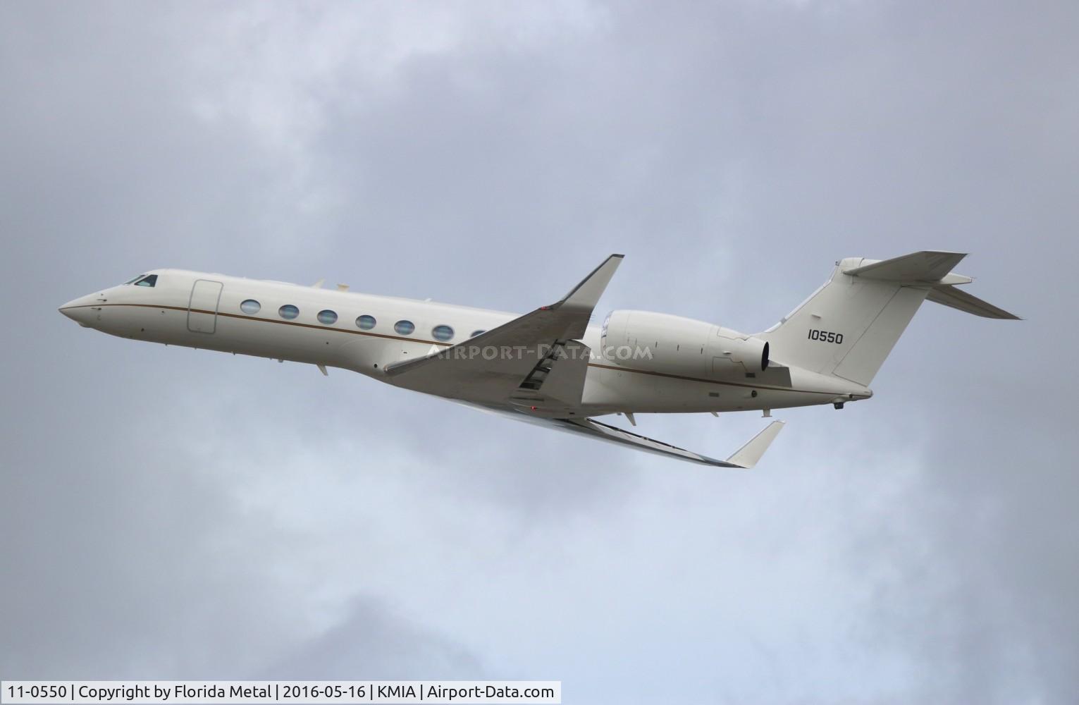 11-0550, 2010 Gulfstream Aerospace C-37B Gulfstream 550 C/N 5297, C-37B