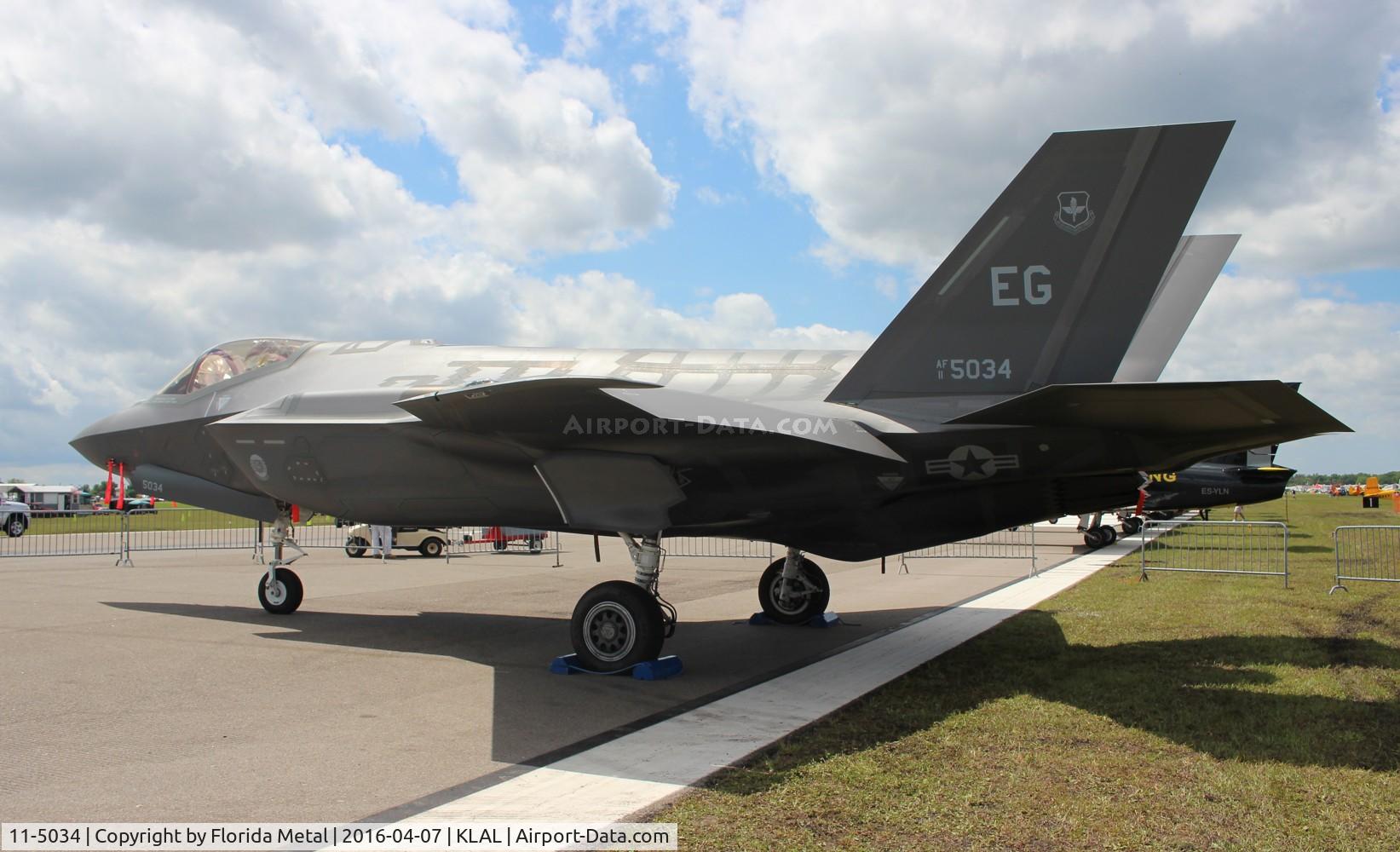 11-5034, 2014 Lockheed Martin F-35A Lightning II C/N AF-45, F-35A