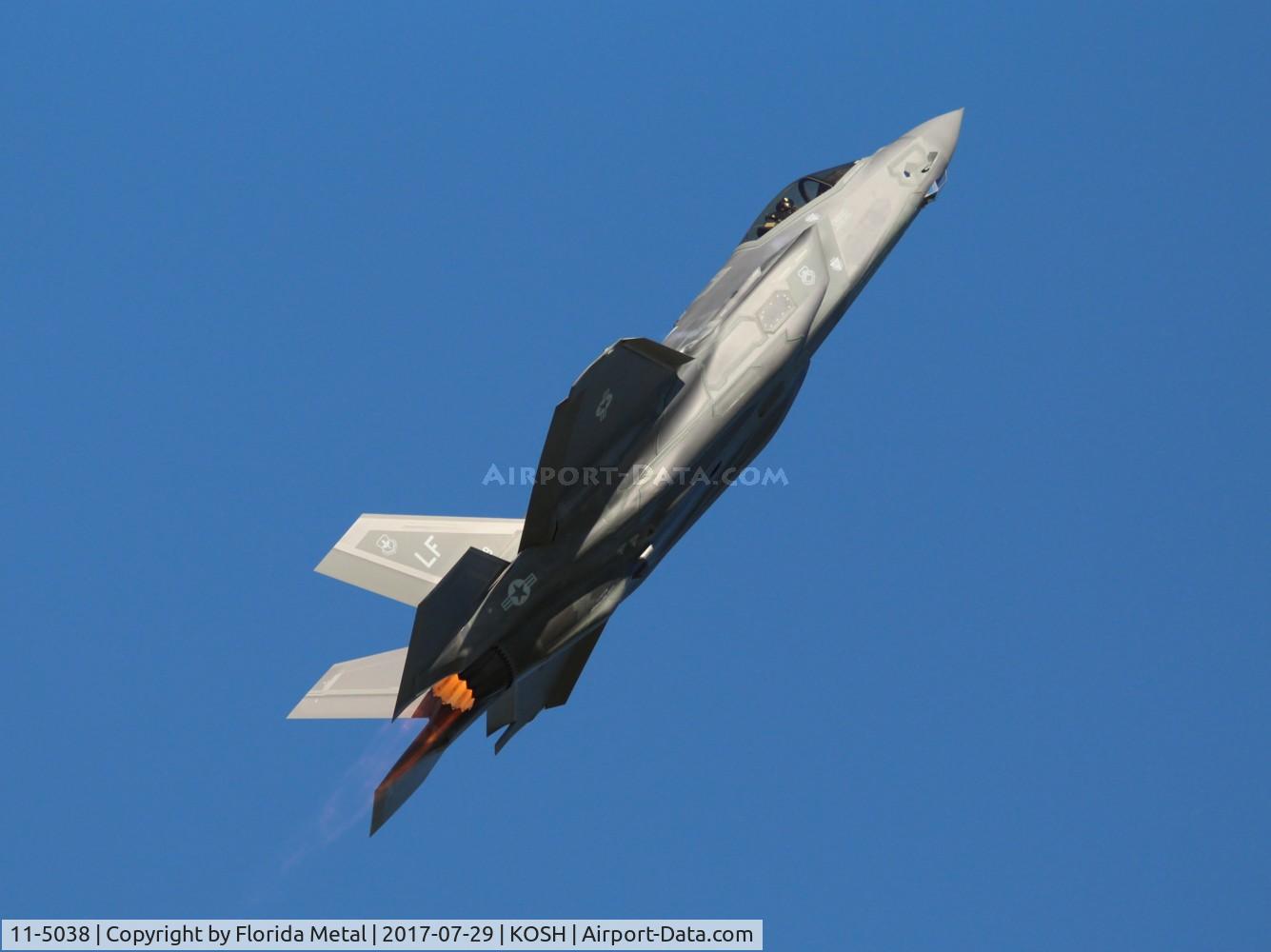 11-5038, 2011 Lockheed Martin F-35A Lightning II C/N AF-49, F-35A