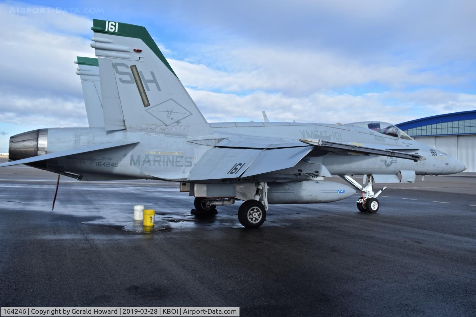 164246, 1991 McDonnell Douglas F/A-18C Hornet C/N 1009, VMFAT-101 