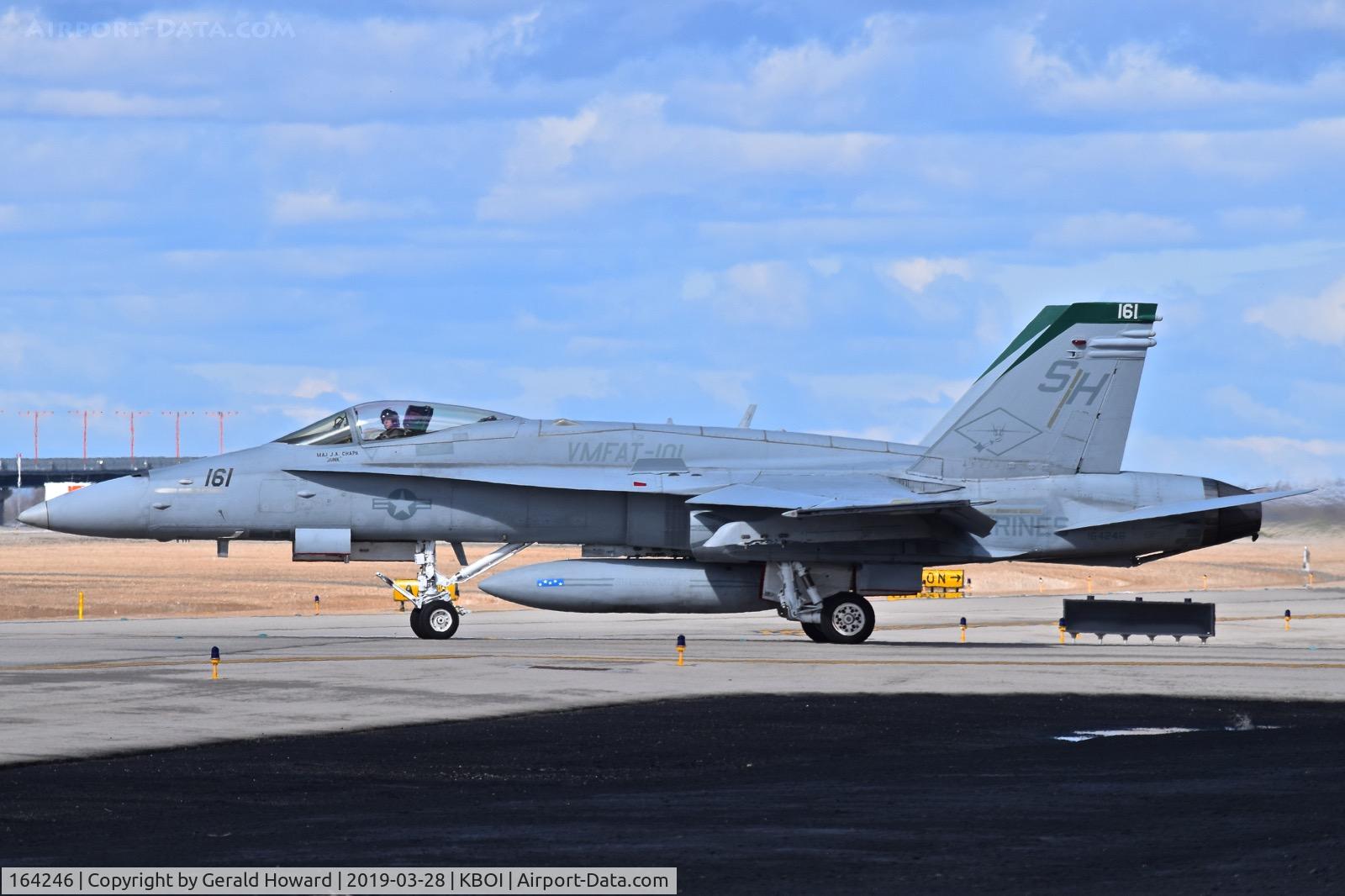 164246, 1991 McDonnell Douglas F/A-18C Hornet C/N 1009, VMFAT-101 