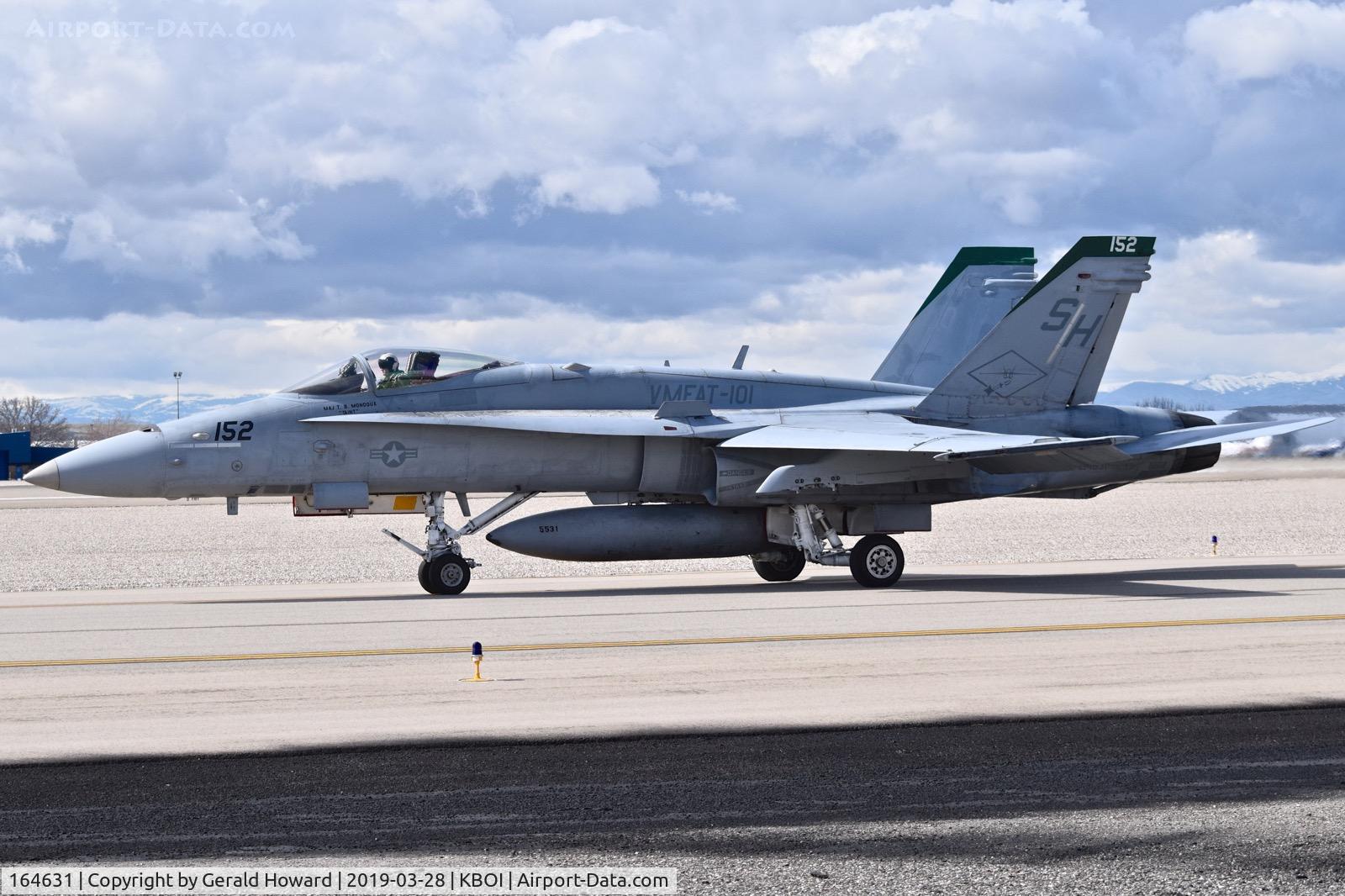 164631, 1991 McDonnell Douglas F/A-18C Hornet C/N 1048/C260, VMFAT-101 