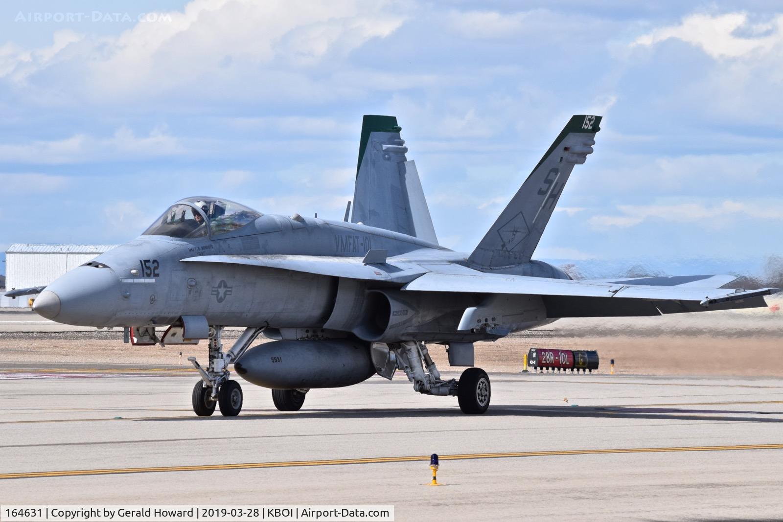 164631, 1991 McDonnell Douglas F/A-18C Hornet C/N 1048/C260, VMFAT-101 