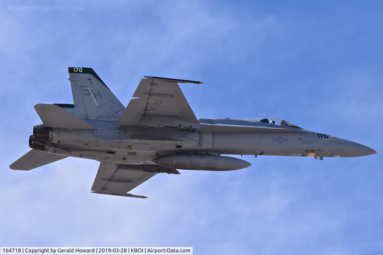 164718, McDonnell Douglas F/A-18C Hornet C/N 1166/C320, VMFAT-101 