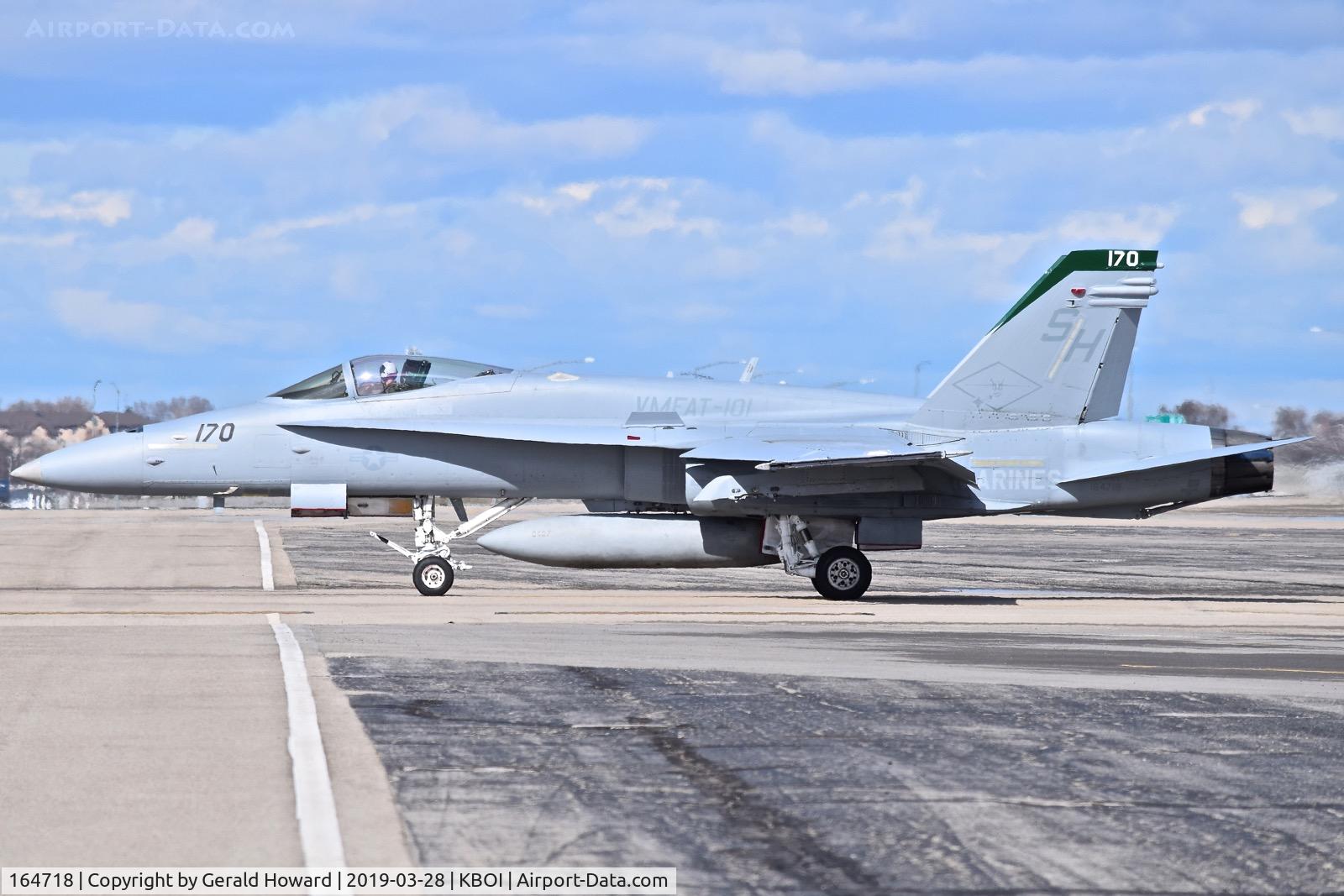 164718, McDonnell Douglas F/A-18C Hornet C/N 1166/C320, VMFAT-101 