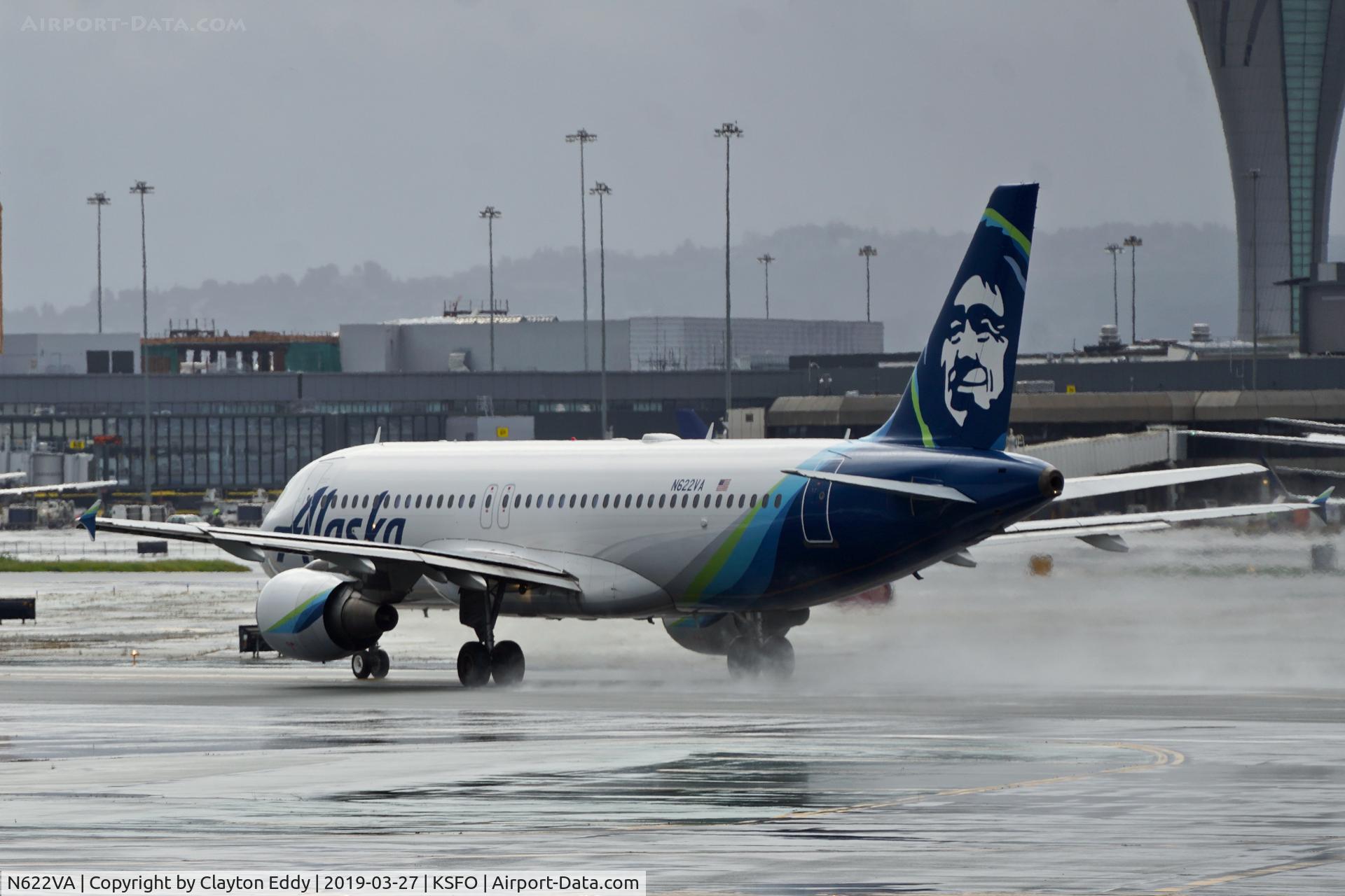 N622VA, 2006 Airbus A320-214 C/N 2674, SFO 2019.