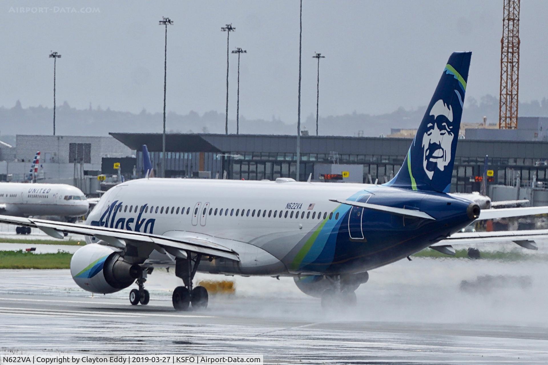N622VA, 2006 Airbus A320-214 C/N 2674, SFO 2019.