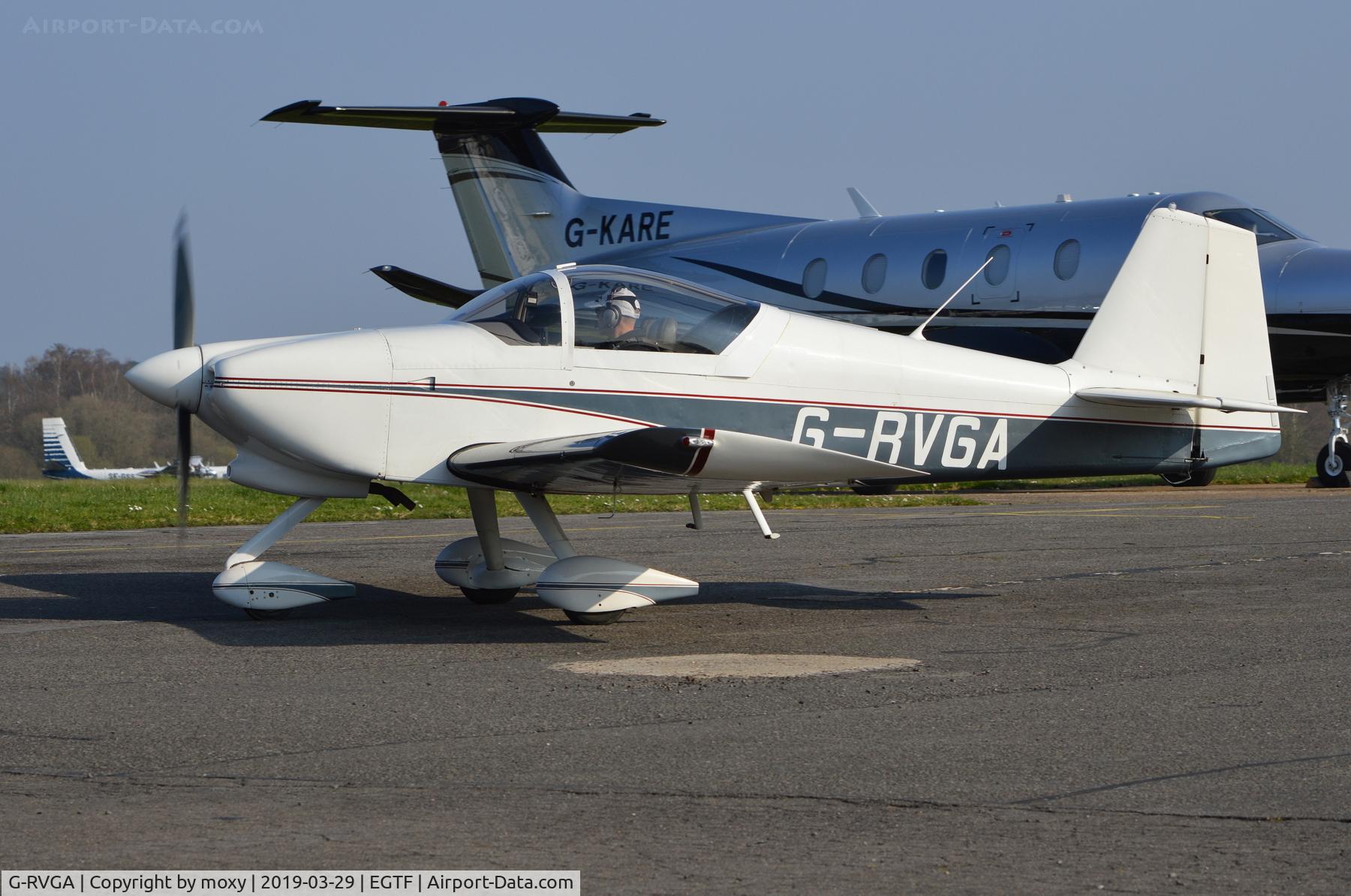 G-RVGA, 1998 Vans RV-6A C/N PFA 181-13079, Vans RV-6A at Fairoaks.