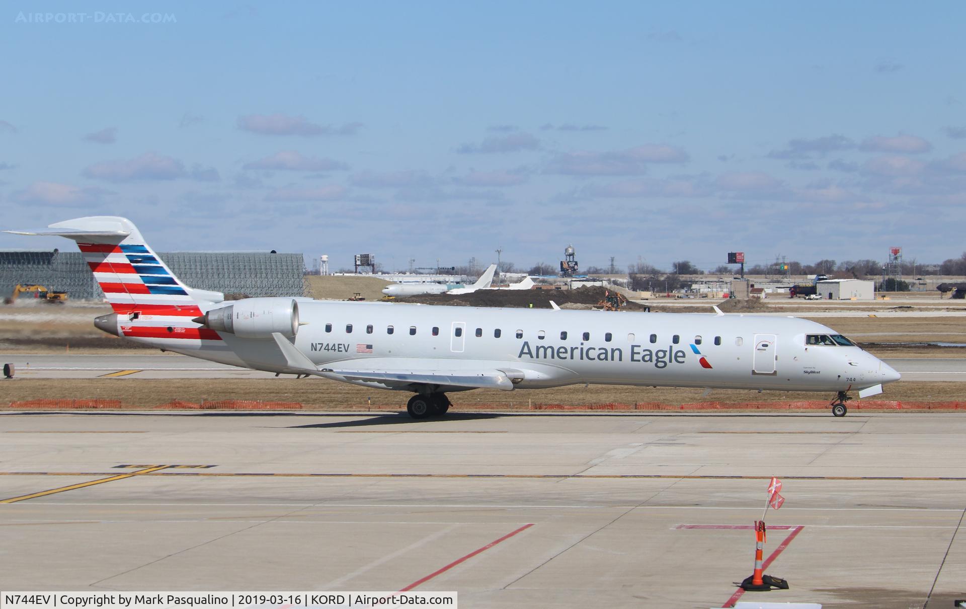 N744EV, 2004 Canadair CRJ-700 (CL-600-2C10) Regional Jet C/N 10157, CL-600-2C10