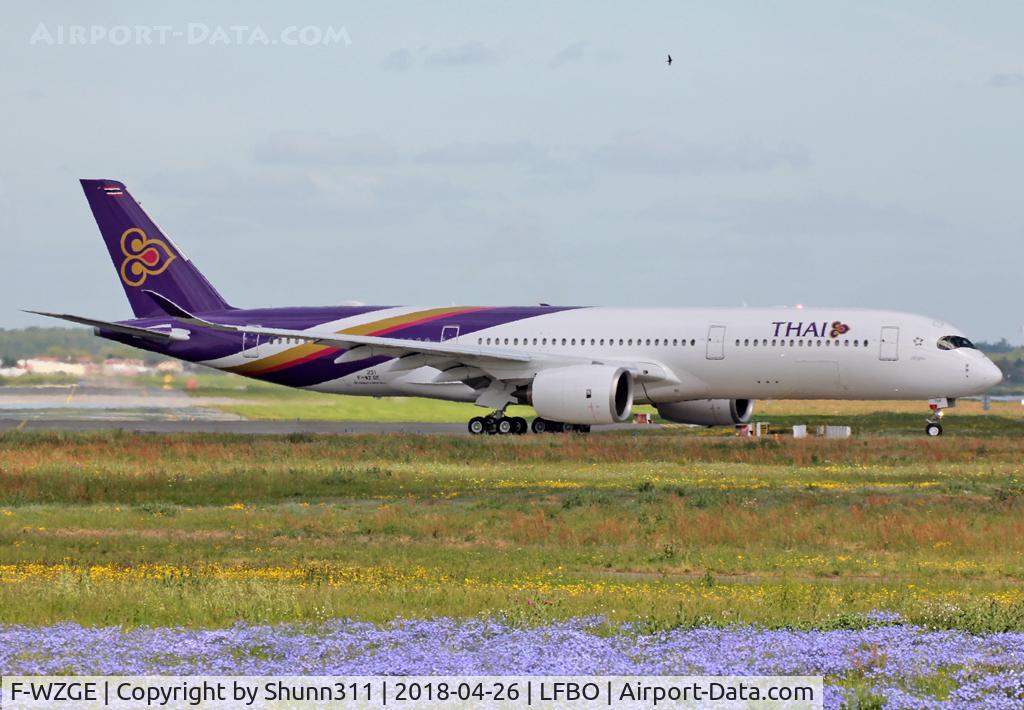 F-WZGE, 2018 Airbus A350-941 C/N 0201, C/n 0201 - To be HS-THN