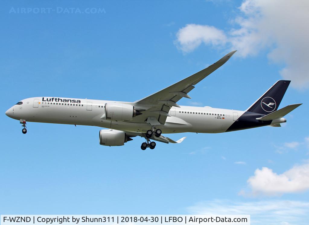 F-WZND, 2018 Airbus A350-941 C/N 209, C/n 0209 - To be D-AIXJ
