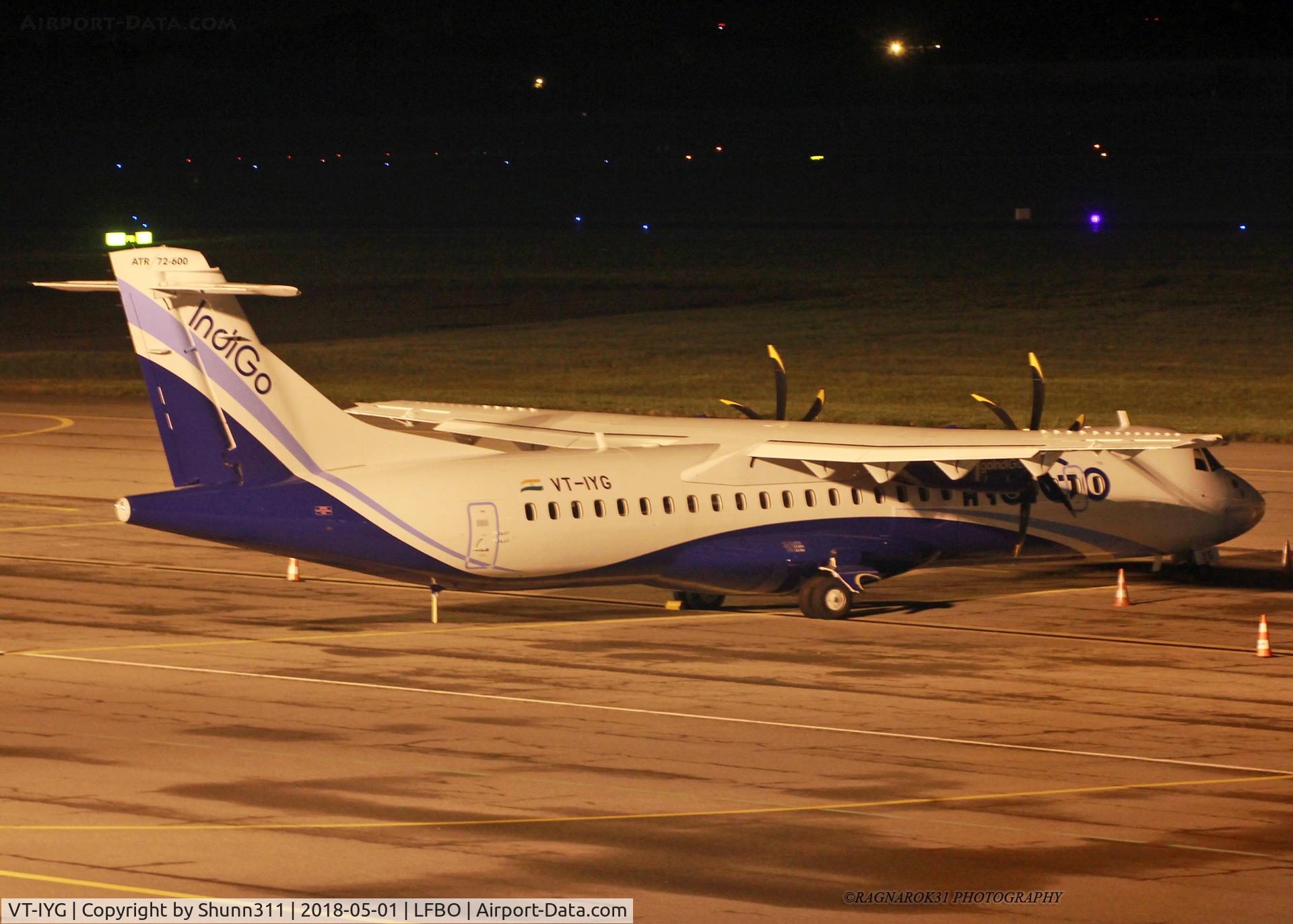VT-IYG, 2018 ATR 72-600 C/N 1473, Delivery day...