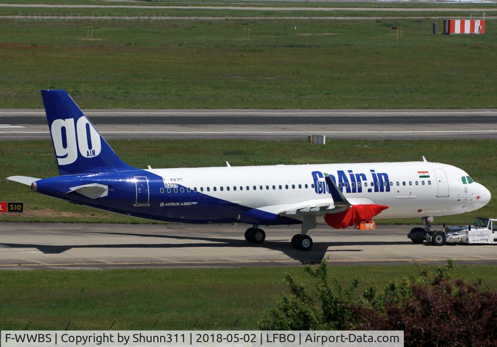 F-WWBS, 2018 Airbus A320-271N C/N 8209, C/n 8209 - To be VT-WGR