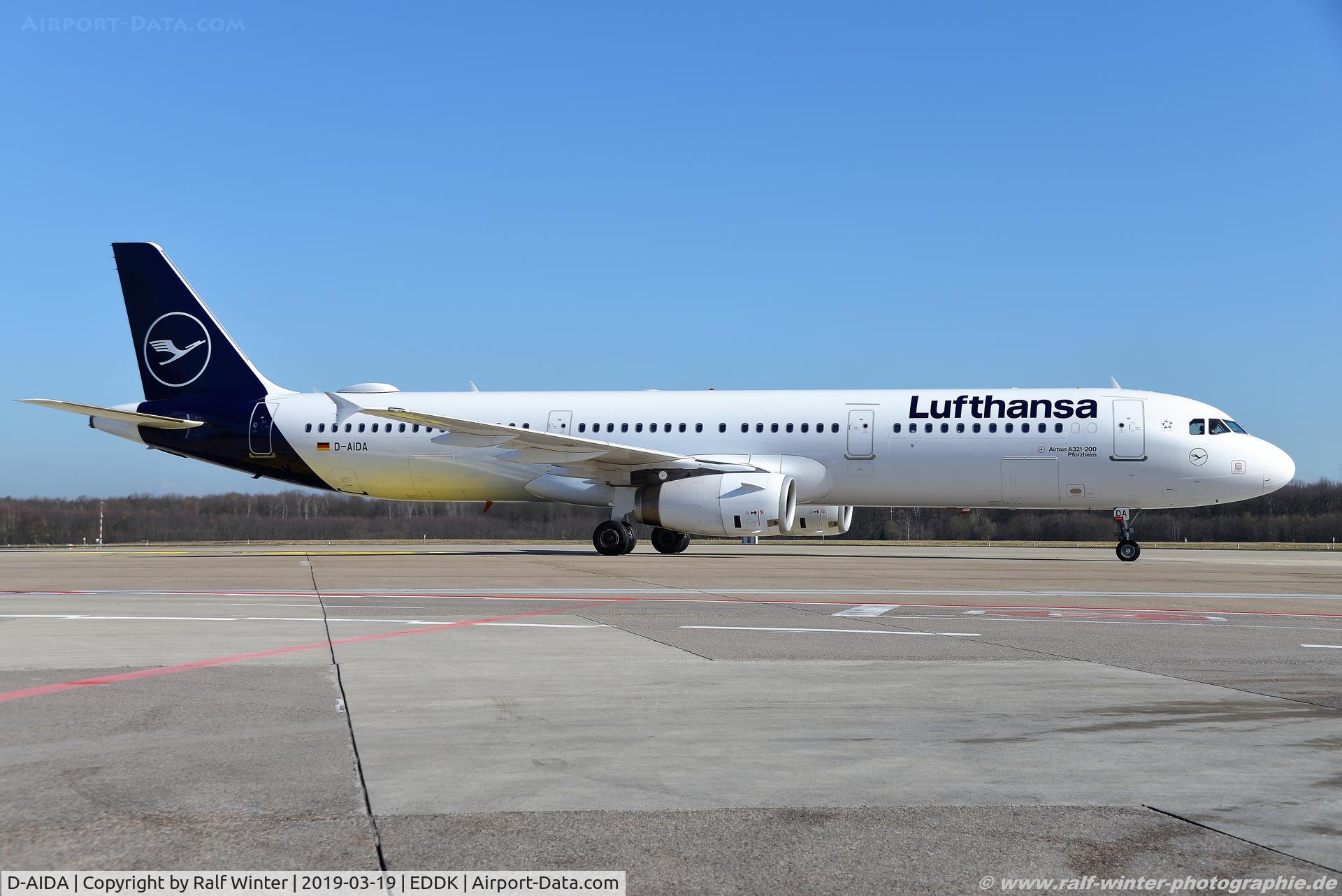 D-AIDA, 2010 Airbus A321-231 C/N 4360, Airbus A321-231 - LH DLH Lufthansa nc - 4360 - D-AIDA - 19.03.2019 - CGN