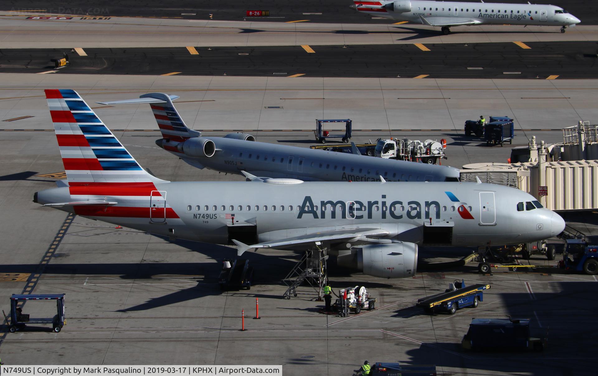 N749US, 2000 Airbus A319-112 C/N 1313, Airbus A319-112