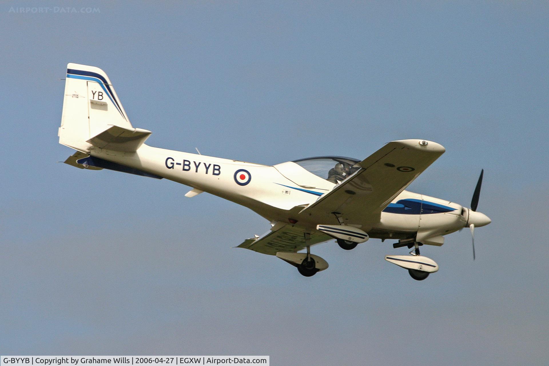 G-BYYB, 2001 Grob G-115E Tutor T1 C/N 82184/E, Grob G115E Tutor T1 G-BYYB East Midlands UAS RAF Waddingotn 27/4/06
