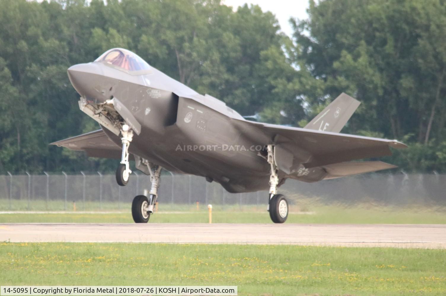 14-5095, 2014 Lockheed Martin F-35A Lightning II C/N AF-96, F-35A