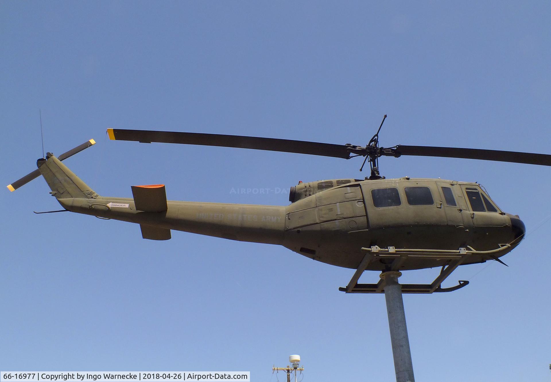 66-16977, 1966 Bell UH-1H Iroquois C/N 9171, Bell UH-1H Iroquois at the Frontiers of Flight Museum, Dallas TX