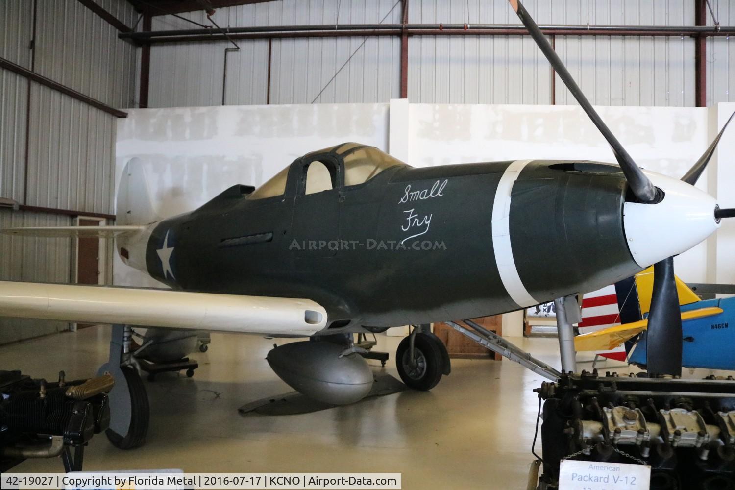 42-19027, Bell P-39N Airacobra C/N Not found 42-19027, P-39N