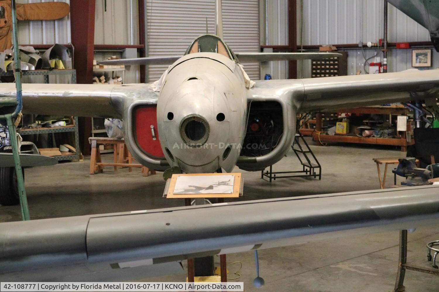 42-108777, Bell YP-59A Airacomet C/N 27-10, YP-59A