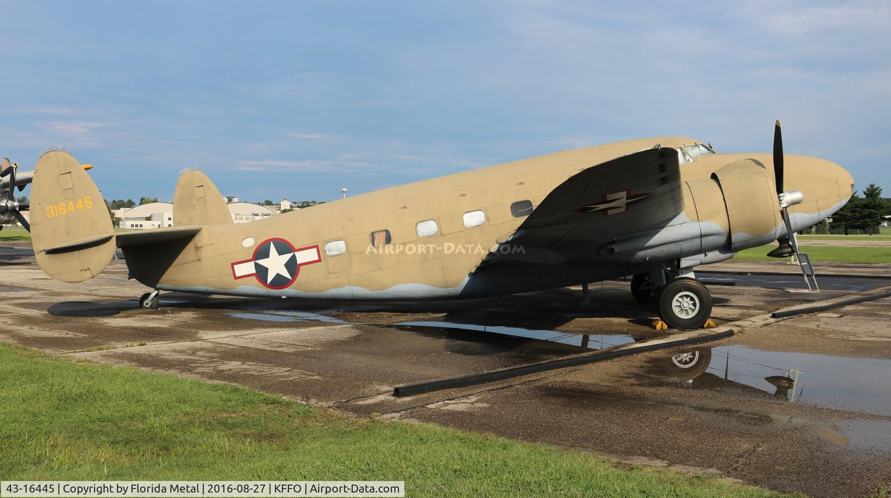 43-16445, 1943 Lockheed C-60A-5-LO Lodestar C/N 2606, C-60A