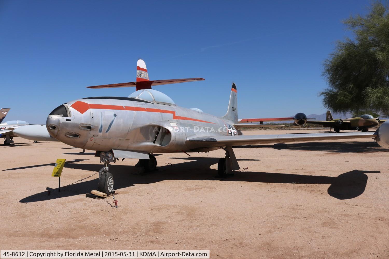 45-8612, 1945 Lockheed P-80B-1-LO Shooting Star C/N 080-1826, P-80B