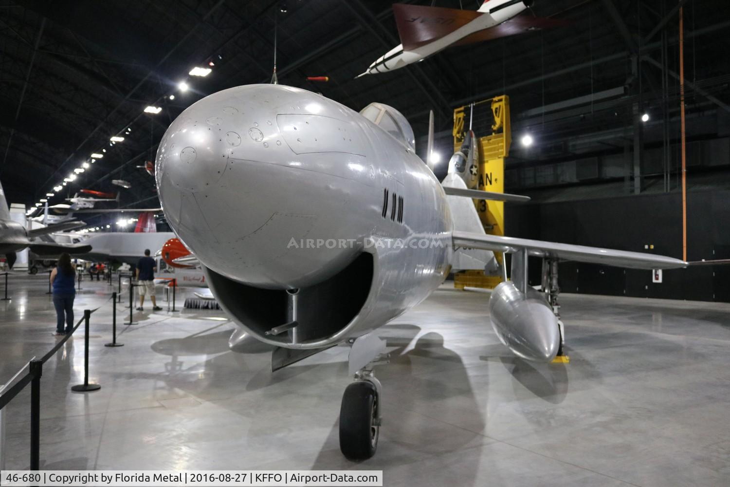 46-680, 1948 Republic XF-91 Thunderceptor C/N Not found 46-680, XF-91