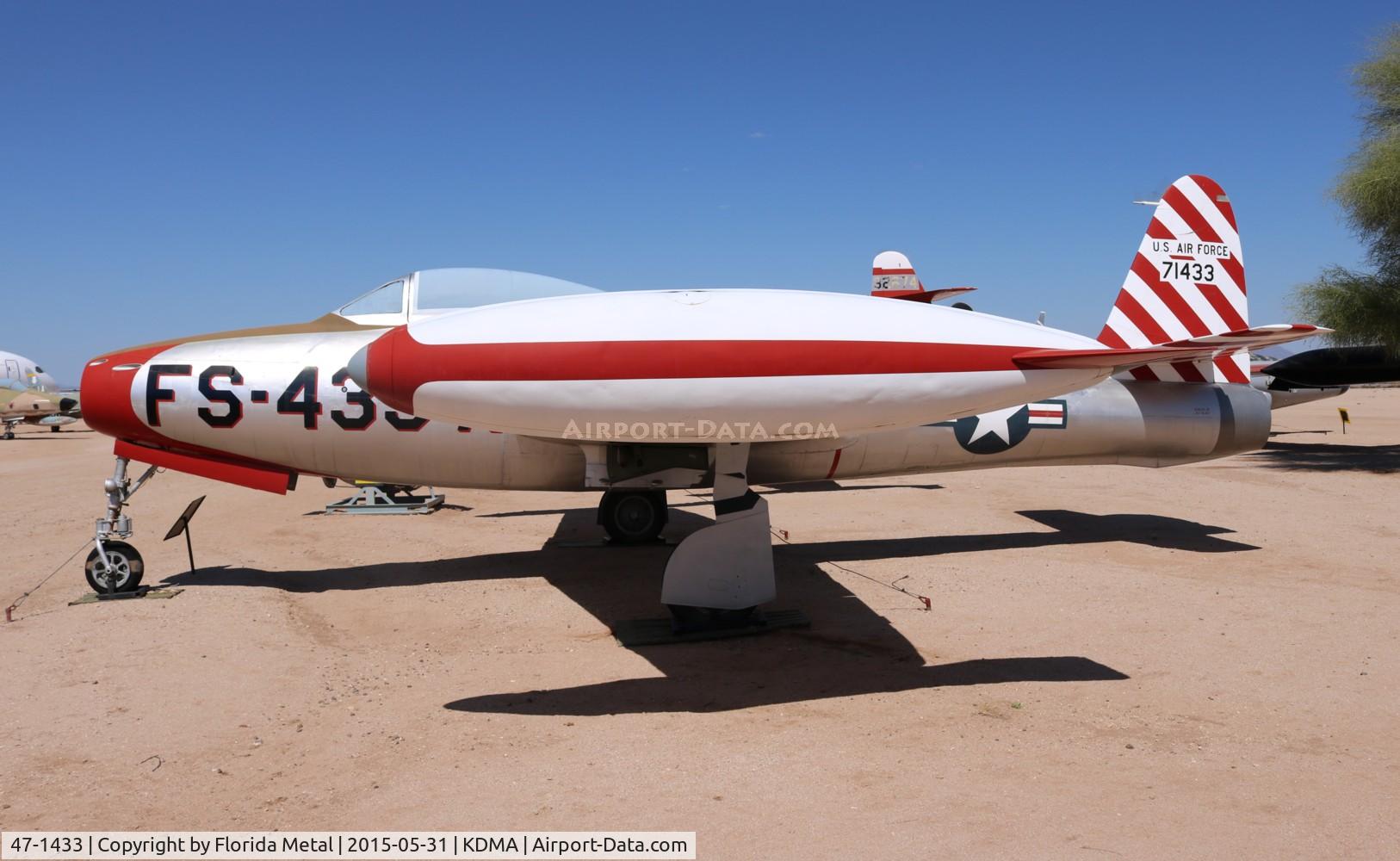 47-1433, 1947 Republic F-84C-2-RE Thunderjet C/N Not found 47-1433, F-84C