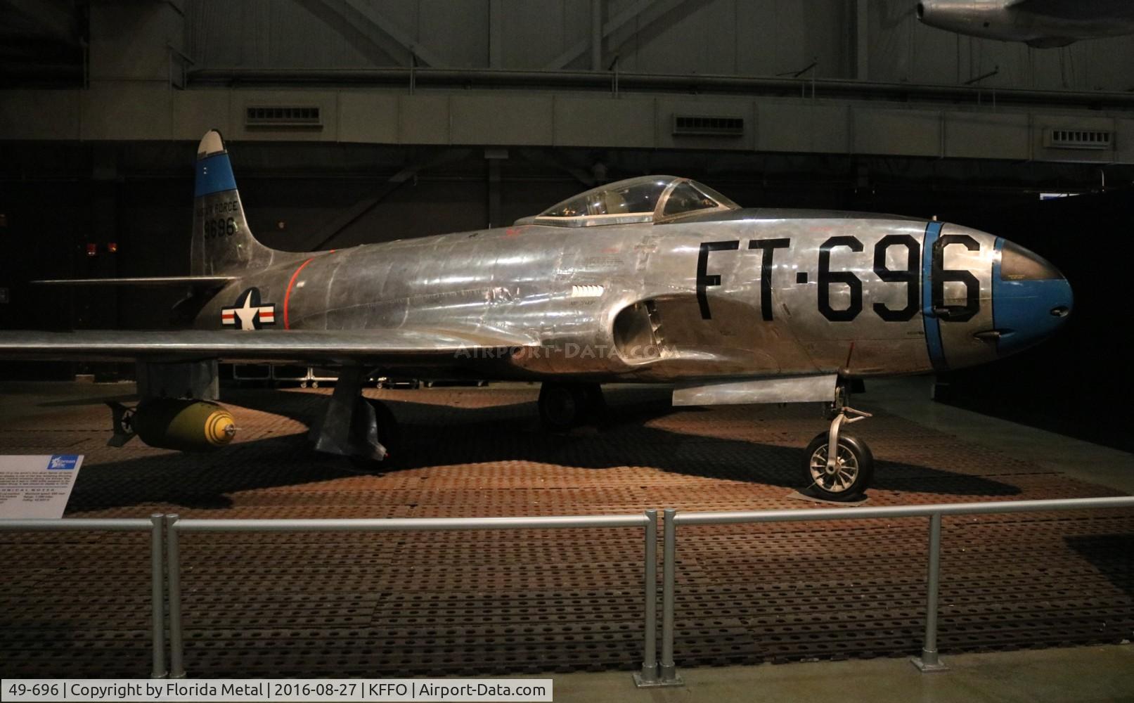 49-696, 1949 Lockheed F-80C-10-LO Shooting Star C/N 080-2340, F-80C