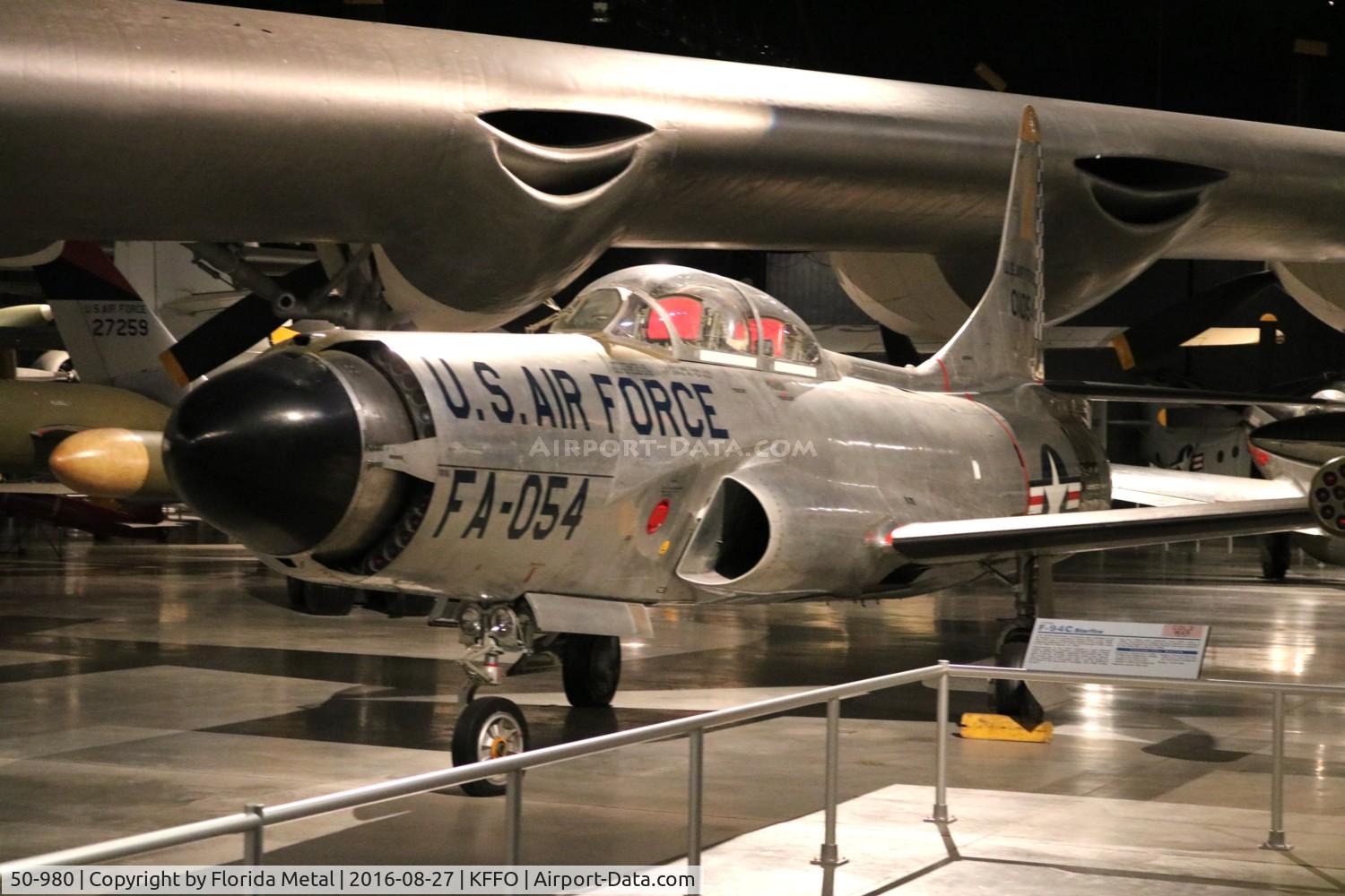 50-980, 1950 Lockheed F-94C-1-LO Starfire C/N 880-8025, F-94C
