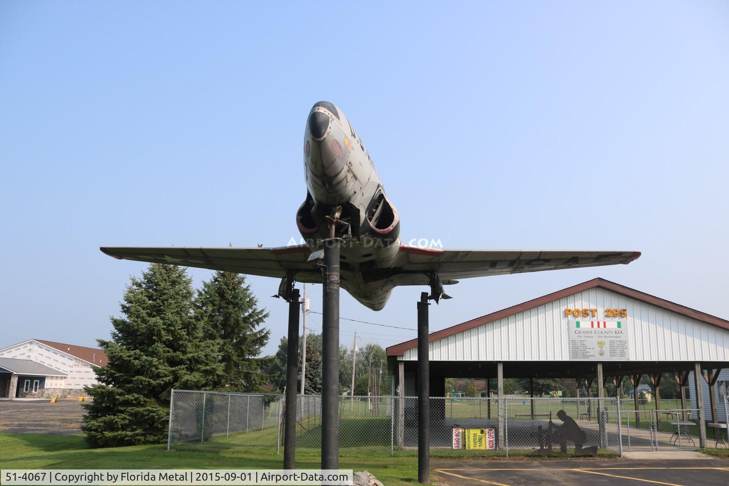 51-4067, 1951 Lockheed T-33A Shooting Star C/N 580-5361, T-33A in rural Central Michigan