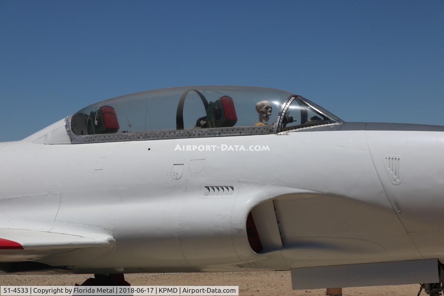 51-4533, 1951 Lockheed T-33A Shooting Star C/N 580-5828, T-33A
