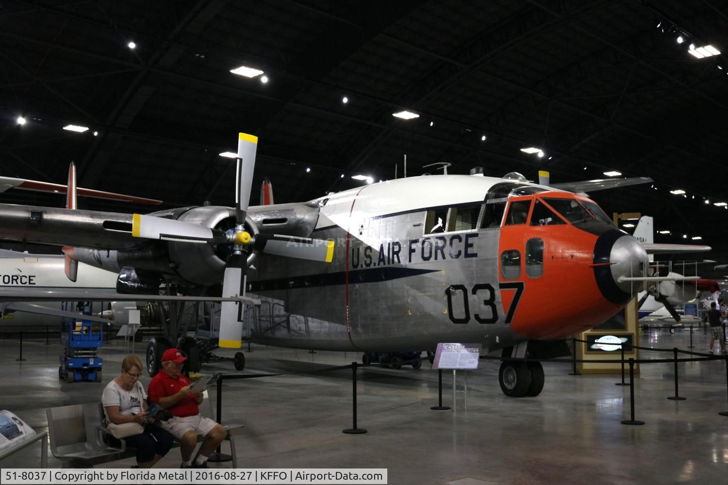 51-8037, 1951 Fairchild C-119J-FA Flying Boxcar C/N 10915, C-119