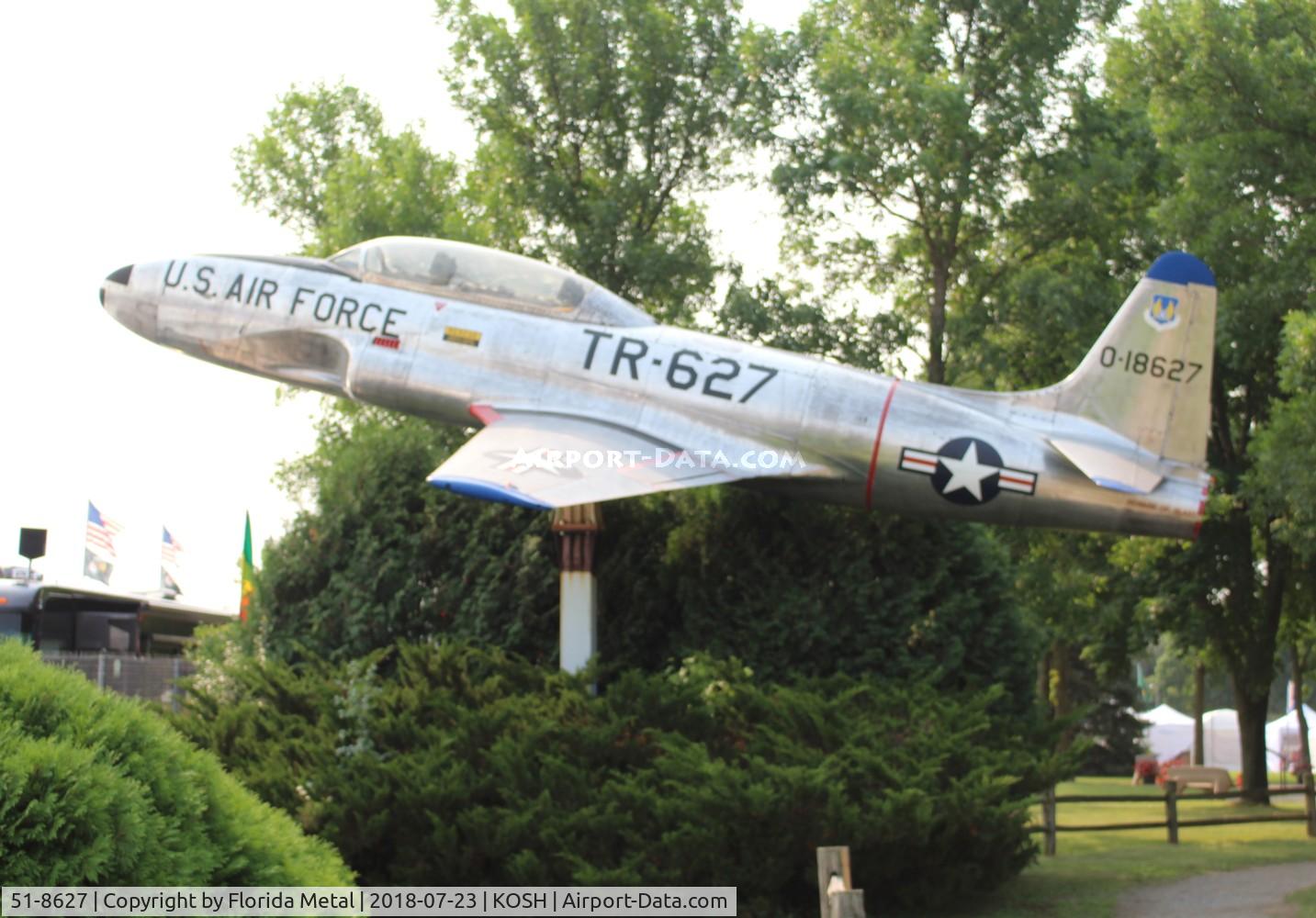 51-8627, 1951 Lockheed T-33A Shooting Star C/N 580-6411, T-33A