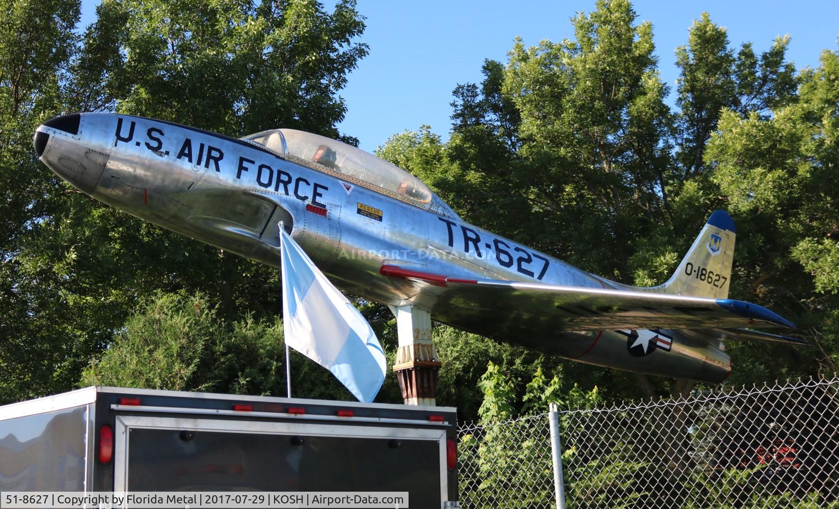 51-8627, 1951 Lockheed T-33A Shooting Star C/N 580-6411, T-33A