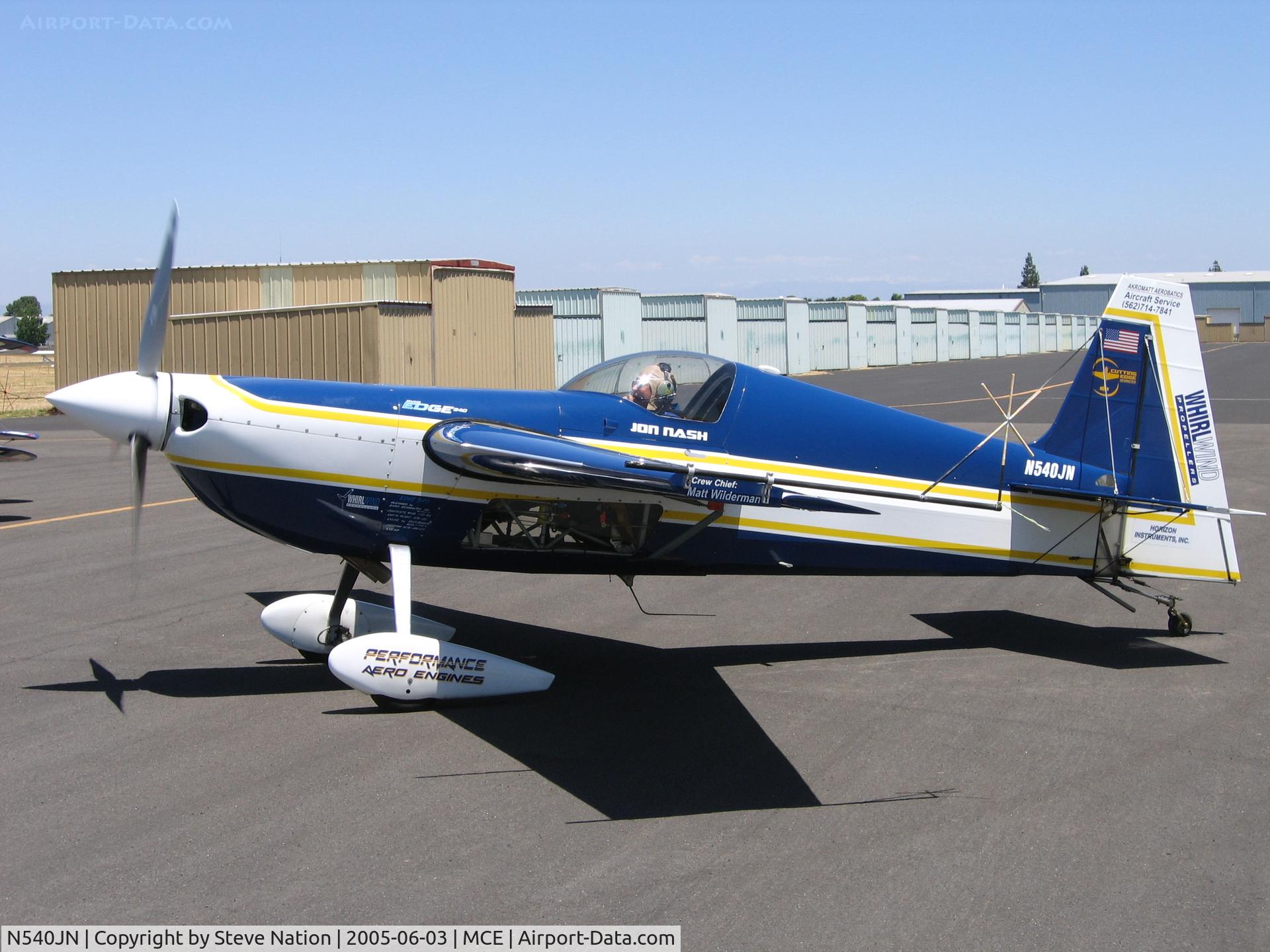 N540JN, 1997 Zivko Edge 540 C/N 0018, Jon Nash's 1997 EDGE 540 at Merced, CA