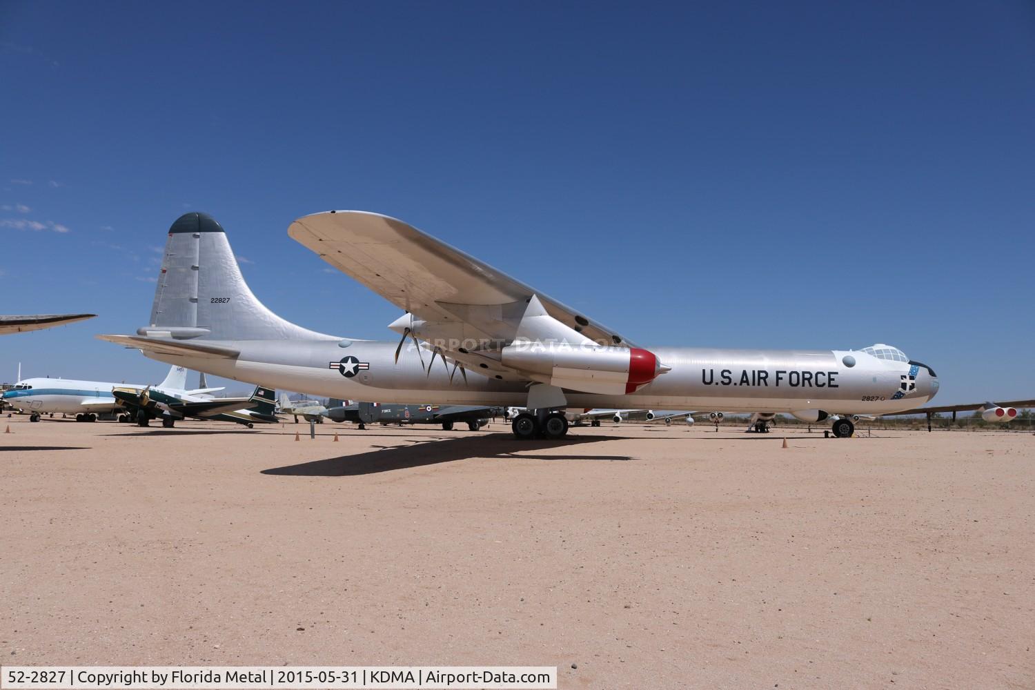 52-2827, 1952 Convair B-36J-10-CF Peacemaker C/N 383, B-36J