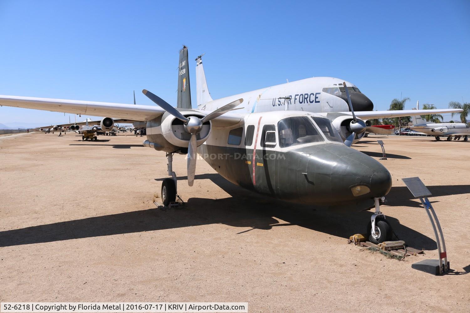 52-6218, 1952 Aero Commander YU-9A (YL-26) C/N 520-21, YU-9A