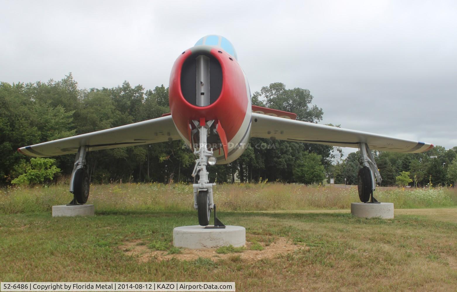 52-6486, 1952 Republic F-84F-35-RE Thunderstreak C/N Not found 52-6486, F-84F