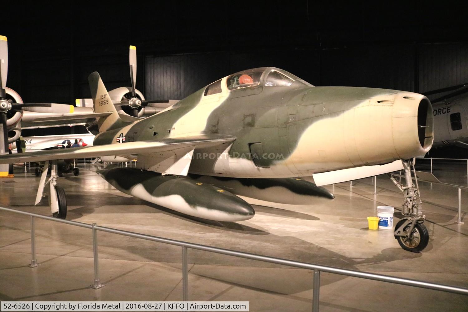 52-6526, 1952 Republic F-84F-40-RE Thunderstreak C/N Not found 52-6526, F-84F